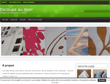 Tablet Screenshot of decoupe-au-laser.com